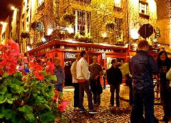 il Temple Bar a Dublino